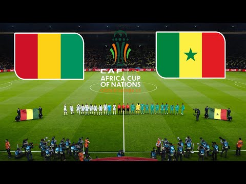GUINEA vs SENEGAL  CAF AFRICA CUP 2023 Cote D&#39;ivoire  GROUP C  FULL MATCH ALL GOALS  PES