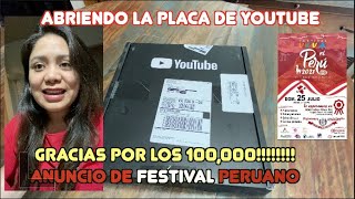 Gracias Por Apoyar Mi Canal! 100K ~ Anuncio de Festival Peruano 2021