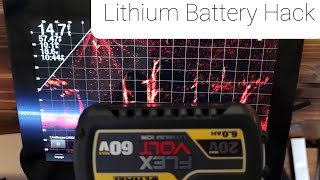Dewalt/Milwaukee Lithium Battery Hack for Garmin, Lowrance, Hummingbird, Ray Marine screenshot 1
