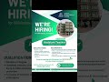 𝐀𝐩𝐩𝐥𝐲𝐧𝐨𝐰:career@aispk.org Mention the position in the subj line#hiring#alhudainternational#jobs#job