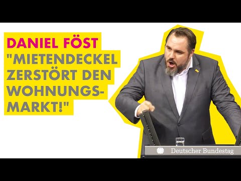 Daniel Föst: 'Mietendeckel