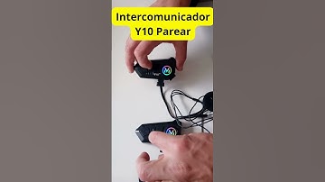 Intercomunicador Y10 V10 2x Como Parear Não Conecta Não Sai Audio Mercado Livre Piloto Garu #shorts