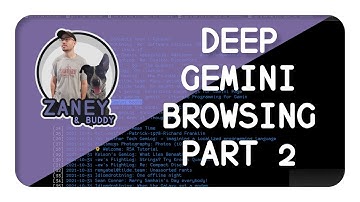 We Got A Video! | Deep Gemini Browsing 2