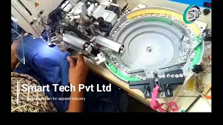 How to make Button LOIVA Feeder 5 Machine | Smart Tech Complete solution for apparel industry