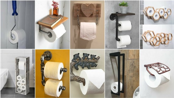 Ten designs that reimagine the humble toilet roll holder