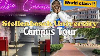 Stellenbosch University Campus/ Residence Tour |WORLD CLASS