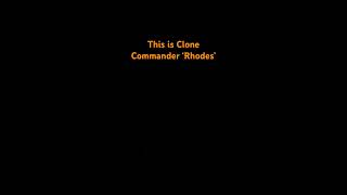 Meet my custom clone Rhodes! #clonewars #lego #legostarwars #customclones