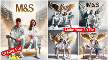 How To Create 3D Attitude Boys and Girls ai image | bing image creator tutorial | microsoft bing ai