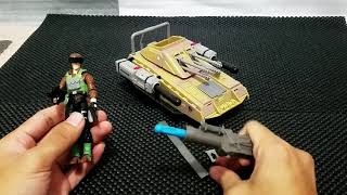 GI Joe The Rise of Cobra Vehicle Armored Panther Tank with Sgt Thunderblast Action Figure Scaretoys