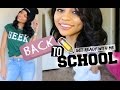 BACK TO SCHOOL: Hair, Makeup & Outfit