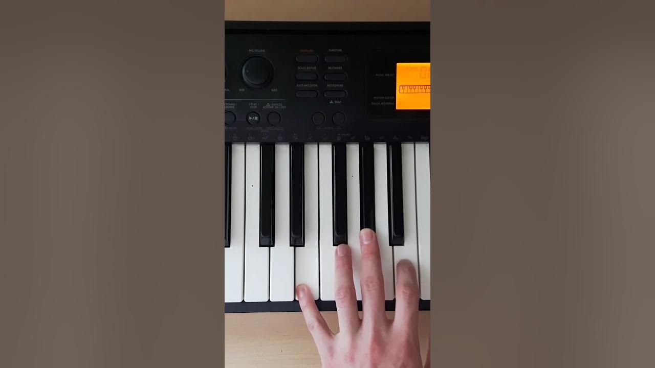 E9 - Piano Chords - How To Play - YouTube