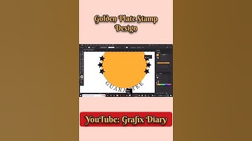 How to Create Gold foil Plate Stamp in Illustrator  Full Video link    https://youtu.be/nuD9kawwHZY