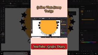 How to Create Gold foil Plate Stamp in Illustrator  Full Video link    https://youtu.be/nuD9kawwHZY