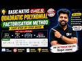 Quadratic Polynomial Factorisation Method | Basic Maths Class 10 | Easy Step-by-Step Guide