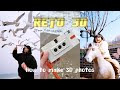 RETO 3D FILM CAMERA with sample photos 📸 demo on how make 3D images, how to load &amp; unload film 레토3D