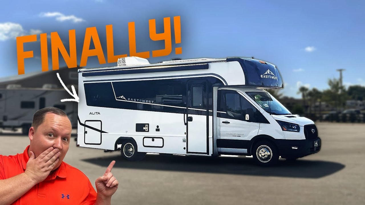 Tiny B+ Motorhome with Twin Beds in Rear!!! - YouTube