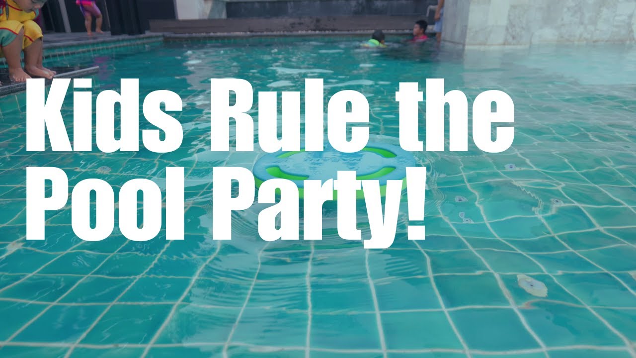 Dive into Summer Fun! Kids Rule the Pool Party! - YouTube