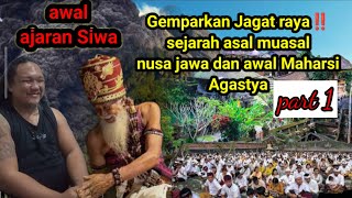 Part 1..The Beginnings of Hinduism in the Archipelago‼️The origins of Maharsi Agastya and Javanes...