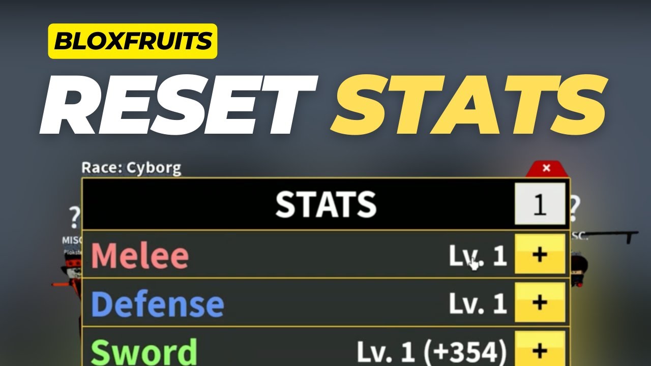 how to reset your stats blox fruit｜TikTok Search