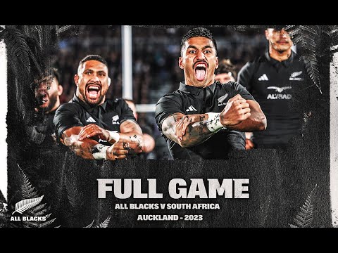 FULL GAME: All Blacks v South Africa (Mt Smart Stadium) 