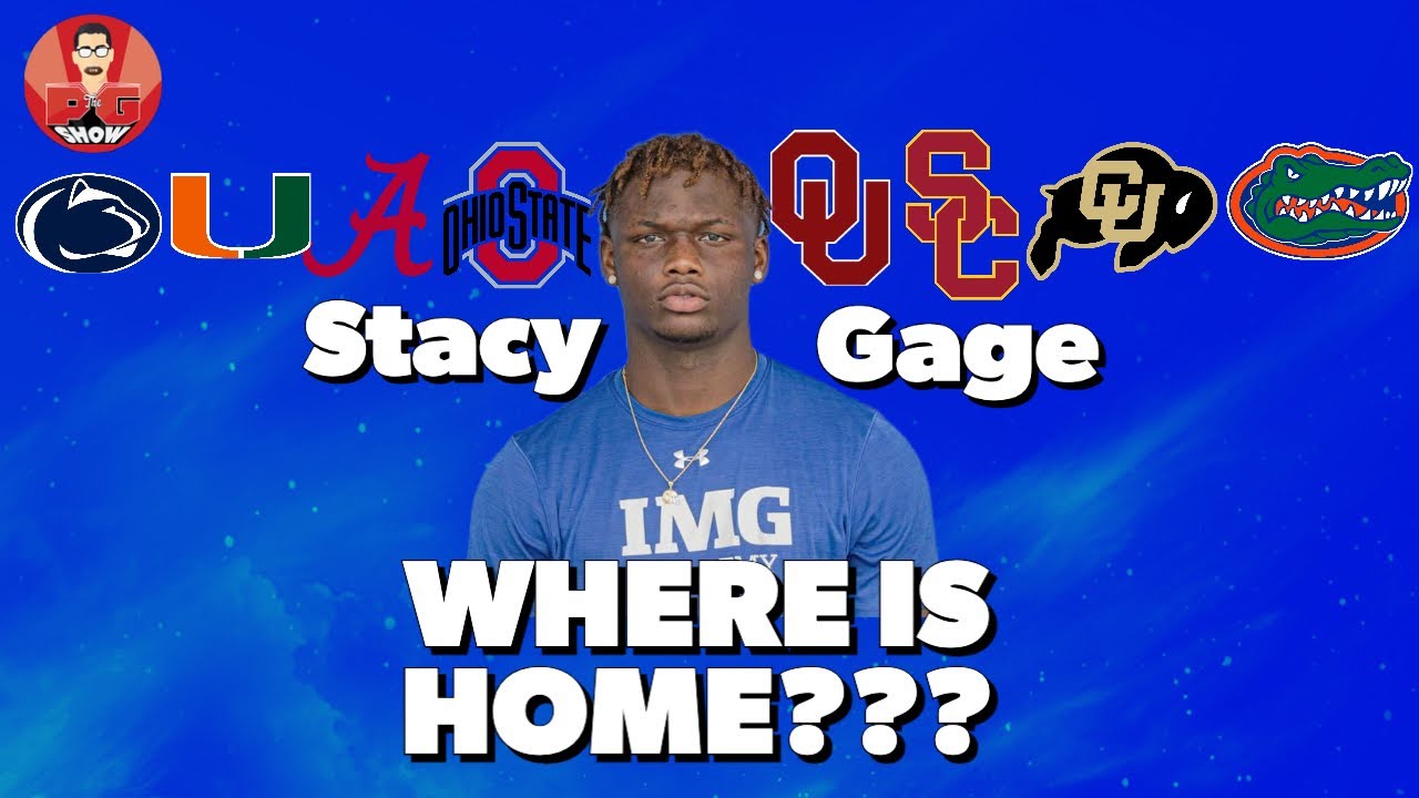 WHERE will Stacy Gage land? Oklahoma Sooners Ohio State Buckeyes Alabama Crimson Tide OU