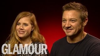 Amy Adams and Jeremy Renner Get Schooled in Welsh | Glamour UK