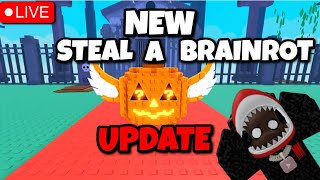 LIVE🔴: PLAYING STEAL A BRAINROT WITH VIEWERS #stealabrainrot #roblox #shorts #shortslive #fyp