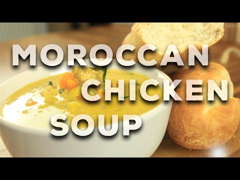 Moroccan Chicken Soup | Winter Warmer Recipe - With My Little Kitchen