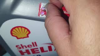 Як перевірити оливу Shell на оригінальність? Asker