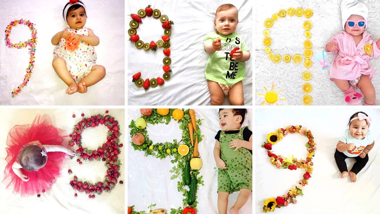 Photoshoot - DIY ideas for 9 month baby photoshoot| baby photoshoot at ...