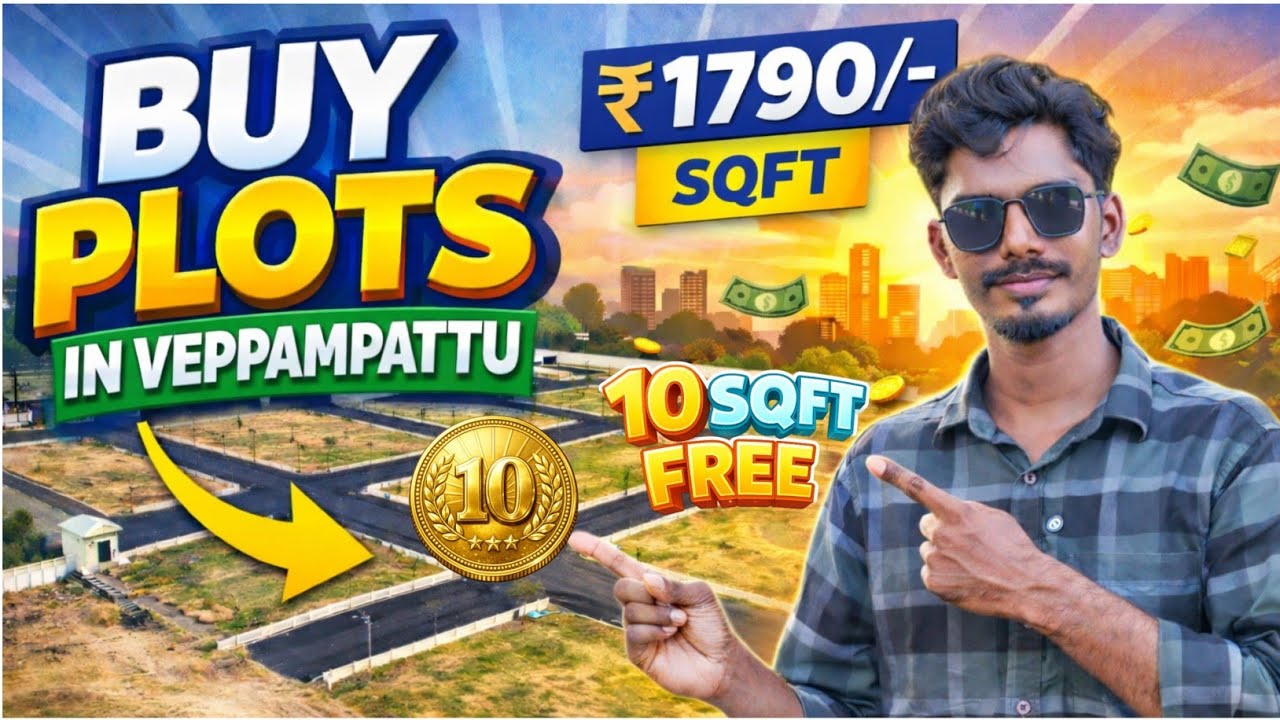 Best Location to Build Your Dream Home🏠 Veppampattu | plots for sale in Veppampattu Explorer Chellam