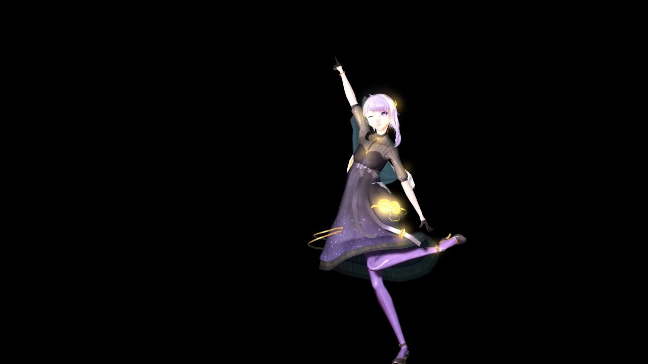 【MMD Hologram x Cover】 Strobo Nights 【Yuzuki Yukari Rei】