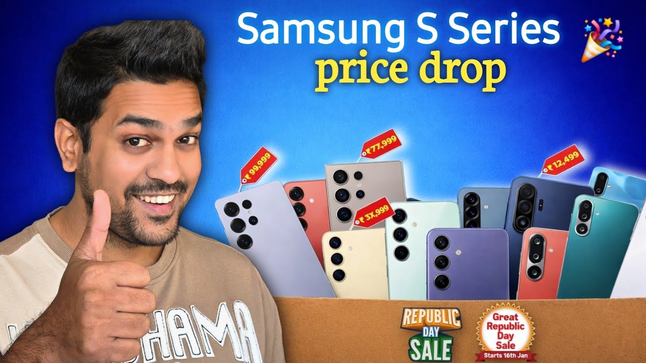 Samsung S Series Price In Flipkart & Amazon Republic Day Sale 2026 🔥