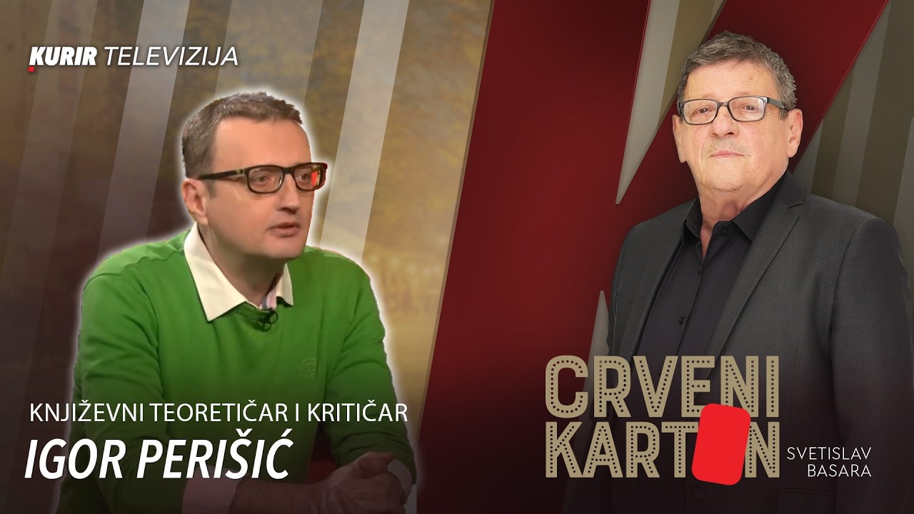 ODNOS IZMEĐU TAKOZVANE VISOKE KULTURE I MASOVNIH MEDIJA: Igor Perišić otvoreno u Crvenom kartonu