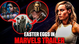 THE MARVELS TRAILER BREAKDOWN! EASTER EGGS & DETAILS YOU MISSED!