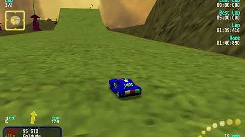 Re-Volt Custom Track Jupiter by Biometal/Spriggan & GO_AWAY, 16 Cars 4 Laps & Pickups!