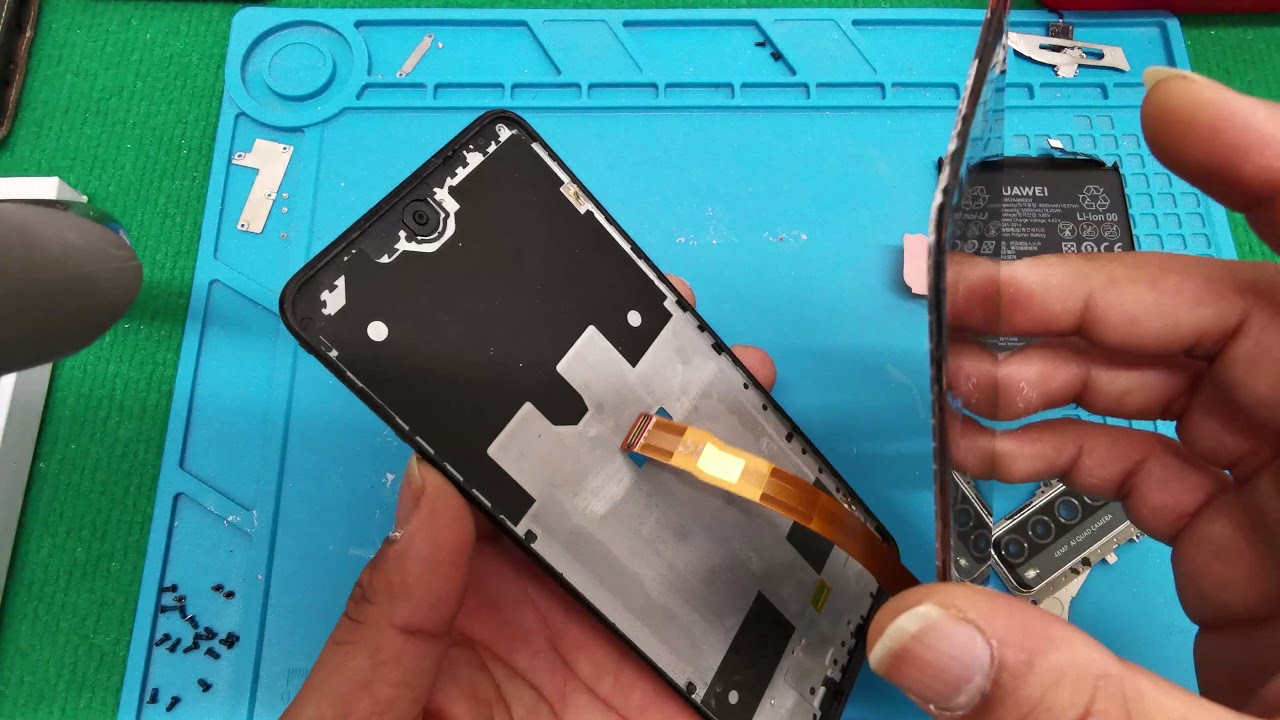 Huawei P Smart 2021 Lcd replacement YouTube