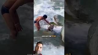 #viralvideo#motivation #shortsvideoShe was moments from being swept away when the rescuers stepped 🙏