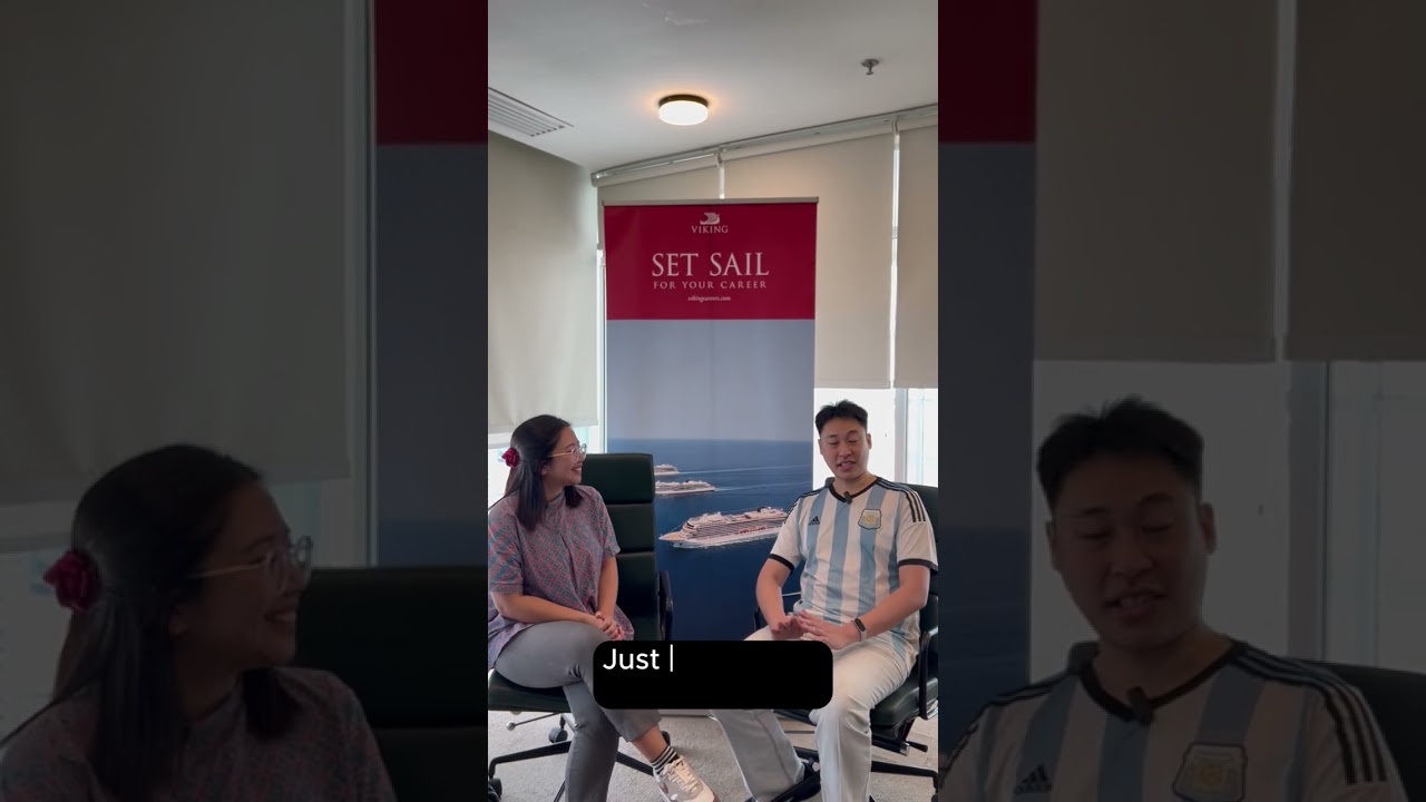 Brian Koh, Head Waiter of Viking®