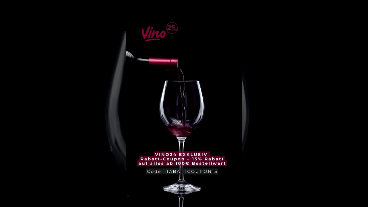 🍷 Jetzt den Weinkeller mit Vorteil füllen! 🍷 Der Code lautet   ✅RABATTCOUPON15✅