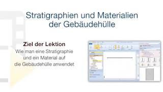 Tutorial von Edificius - Stratigraphie und Materialien der Gebäudehülle - ACCA software
