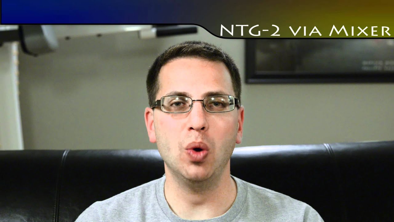 Nikon D800 Sound Comparison Tests with the NTG2 and Behringer 802