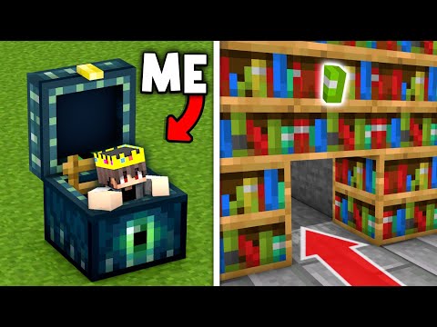 Trolling My Brother with Minecraft's Most Hidden Bases!