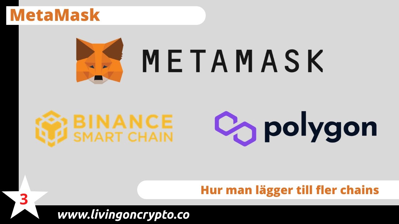 MetaMask - Hur man lägger till fler chains - med Michael J Ingvarson