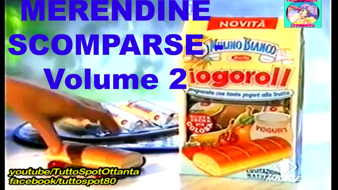 10 Spot di MERENDINE anni '80 '90 FUORI COMMERCIO - Vol ...