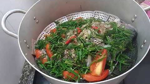 Cách làm món cá rô phi hấp sả ngọt thịt thơm phức