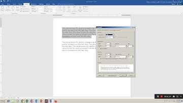 3 types of Indent in Microsoft Word - Whole paragraph, First line and Hanging indent
