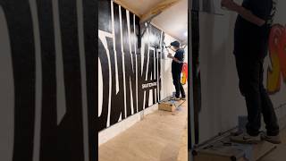 Typography Wall Mural (Making of)