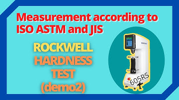 [Hardness] INNOVATEST Rockwell Hardness Tester Nexus 605RS Demo