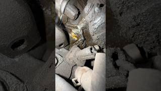 Why is oil leaking after changing it? #mechanics #cars #workshop Why is oil leaking after changing it? #mechanics #cars #workshop